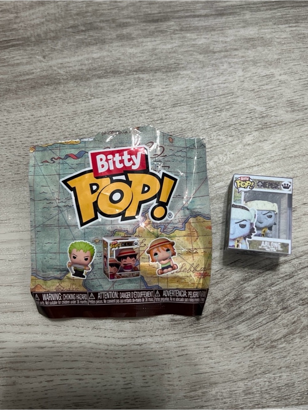 Funko Bitty Pop! Arlong Figure - Green and White